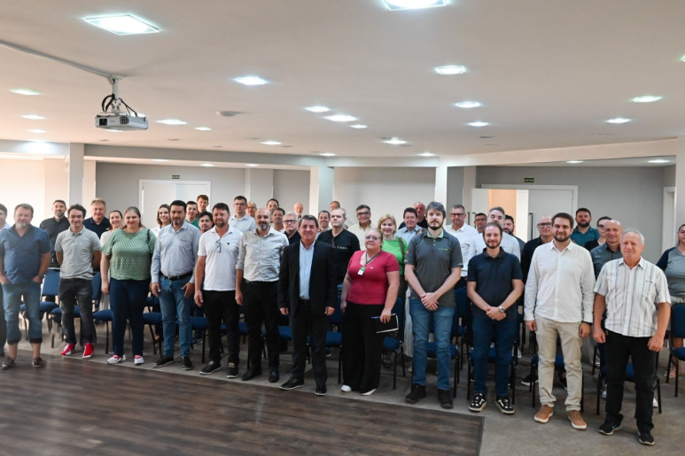 Capa notícia Empresariado de São Lourenço do Oeste participa do "Café com o Prefeito" e conhece ações do mandato