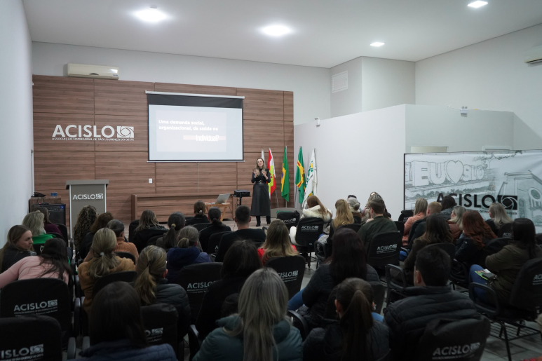 Capa notícia Workshop da Acislo refor&ccedil;a import&acirc;ncia da sa&uacute;de mental e da qualidade de vida no trabalho